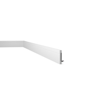 C12 DECOFLAIR - Plinthe Polymère HD extrudé  - 110 x 15 x 2000 mm - 1 pièce
