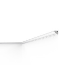 C5 DECOFLAIR - Moulure de plafond Polymère HD extrudé  - 16 x 22 x 2000 mm - 1 pièce