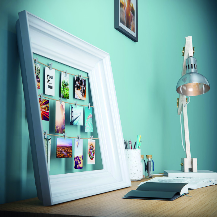 D10 DECOFLAIR Polystyrene ceiling molding 80 x 80 x 2000 - 1 piece