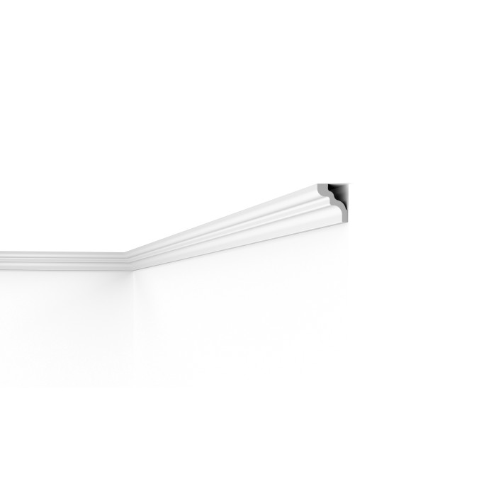 D13 DECOFLAIR - Moulure de plafond Polymère extrudé  - 49 x 42 x 2000 mm - 1 pièce
