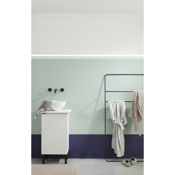 D9 DECOFLAIR Cornice per soffitto in polistirolo 70 x 70 x 2000 - 1 pezzo