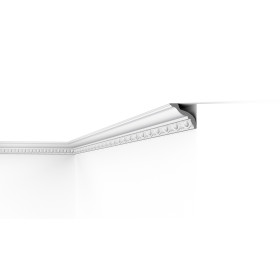 E10 DECOFLAIR - Moulure de plafond Polymère expansé  - 75 x 75 x 2000 mm - 1 pièce