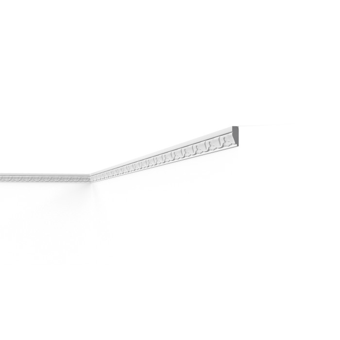 E12 DECOFLAIR - Moulure de plafond Polymère expansé  - 30 x 10 x 2000 mm - 1 pièce