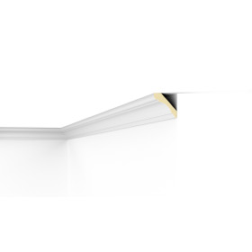 F11 DECOFLAIR - Moulure de plafond Mousse de polyuréthane HD  - 70 x 70 x 2000 mm - 1 pièce