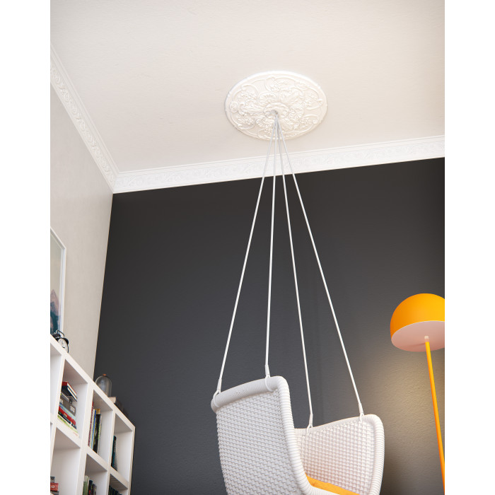 F18 DECOFLAIR Deckenleiste Polyurethan 150 x 70 x 2000 - 1 Stück