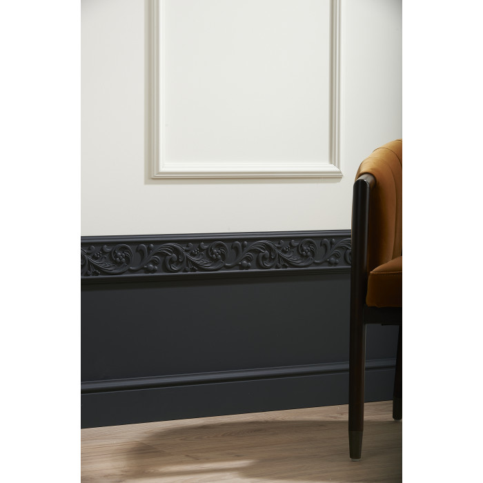 F19 DECOFLAIR Polyurethan-Stuhlschiene 125 x 14 x 2000 - 1 Stück