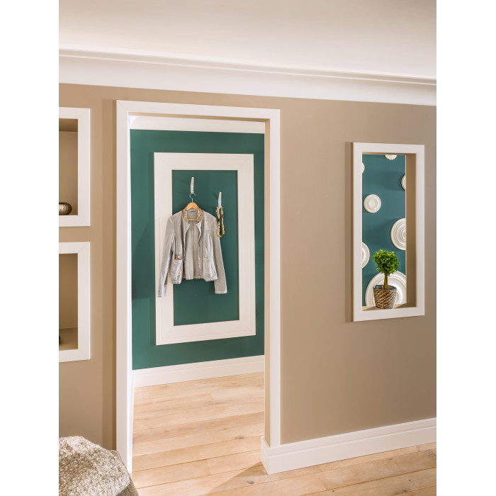 FD15 WALLSTYL Battiscopa in Polistirolo HD Noël & Marquet 150 x 18 x 2000 - 1 pezzo