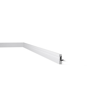 FD7 WALLSTYL - Plinthe Polystyrène HD - Noël & Marquet - 70 x 15 x 2000 mm - 1 pièce
