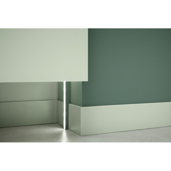 FL9 WALLSTYL Battiscopa in polistirolo HD Noël & Marquet 100 x 8 x 2000 - 1 pezzo