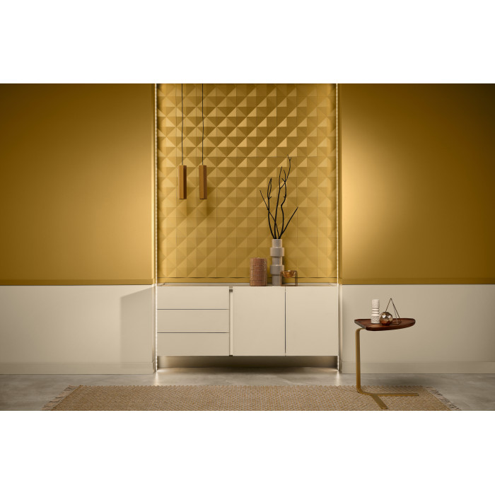 FL9 WALLSTYL Battiscopa in polistirolo HD Noël & Marquet 100 x 8 x 2000 - 1 pezzo