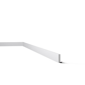 FT2 WALLSTYL - Plinthe Polystyrène HD - Noël & Marquet - 58 x 13 x 2000 mm - 1 pièce