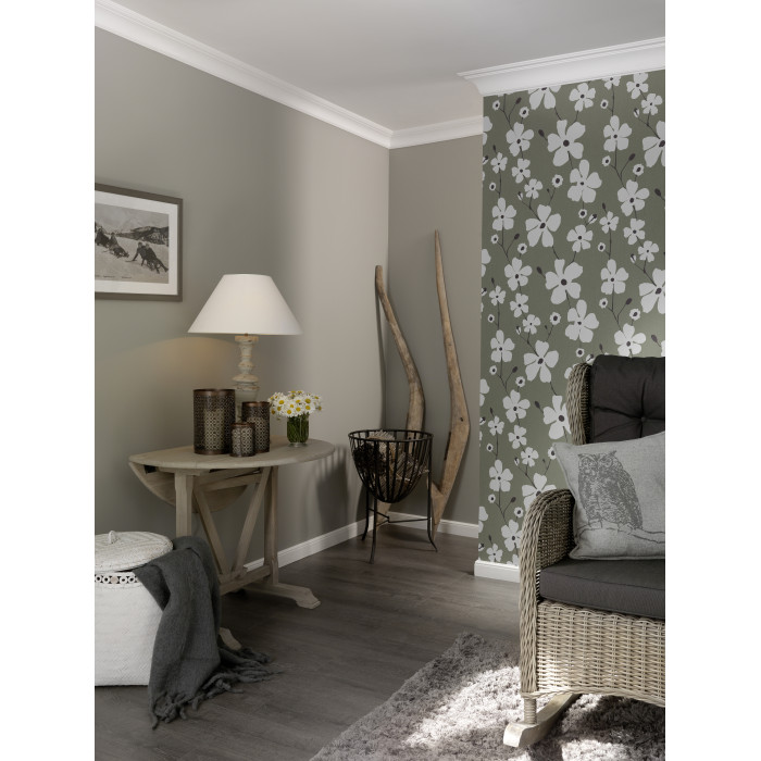 GP NOMASTYL Moldura de techo Poliestireno Noël & Marquet 100 x 100 x 2000 - 1 pieza