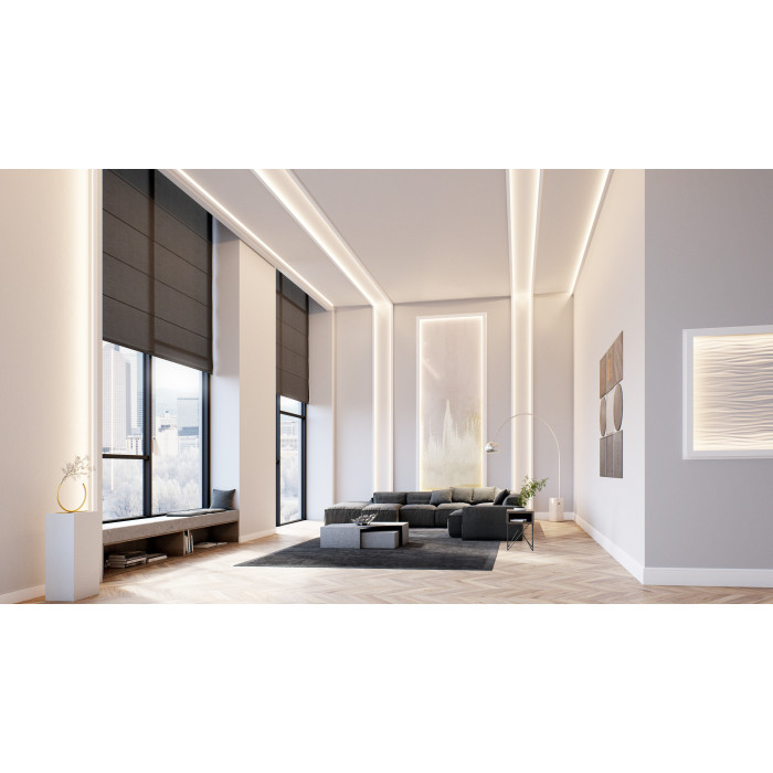 IL7-MEMORY ARSTYL Modanatura per soffitto Poliuretano Noël & Marquet 92 x 50 x 2000 - 1 pezzo