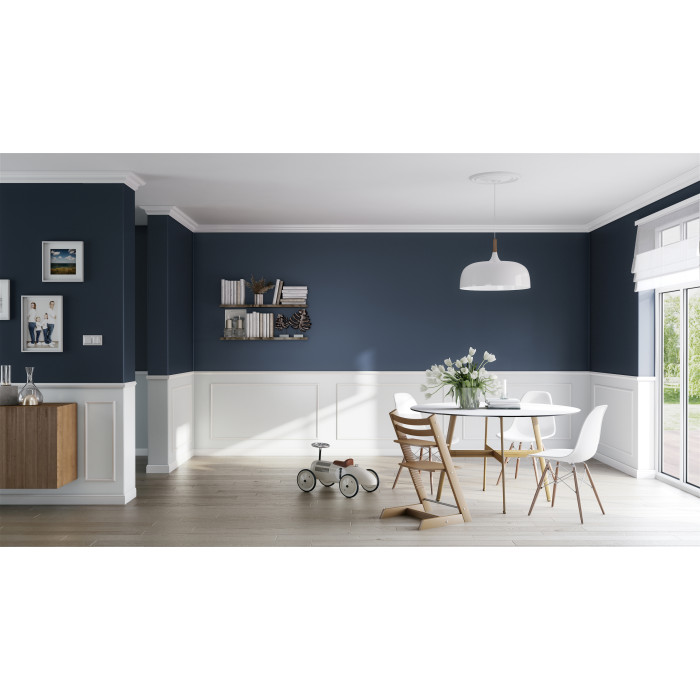 M75 DECOFLAIR Polyurethan-Rosette 40 x 400 x 400 - 1 Stück