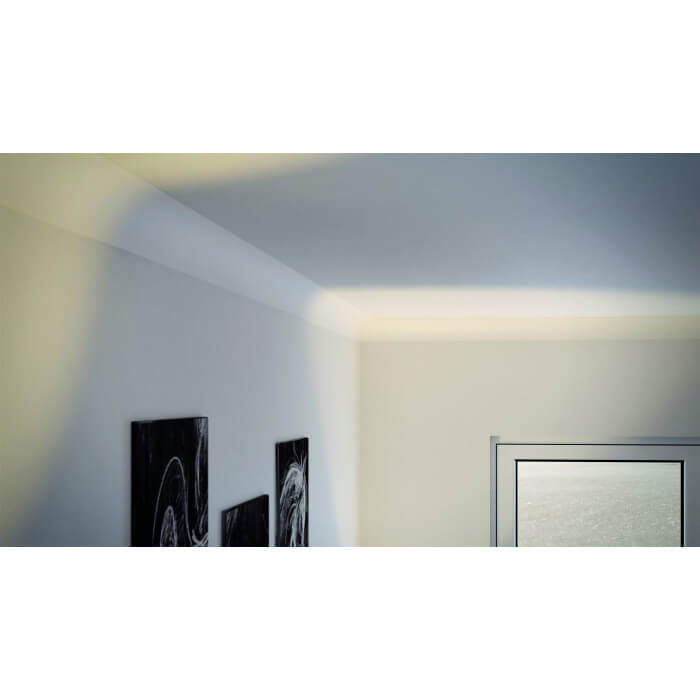NE2-PURE NOMASTYL Modanatura per soffitto in polistirene Noël & Marquet 60 x 60 x 2000 - 1 pezzo