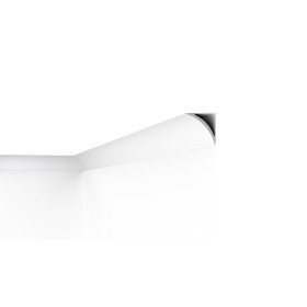NE3 PURE NOMASTYL - Moulure de plafond Polystyrène - Noël & Marquet - 82 x 82 x 2000 mm - 1 pièce
