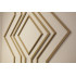 T4 NOMASTYL Modanatura per soffitto in polistirolo Noël & Marquet 30 x 20 x 2000 - 1 pezzo