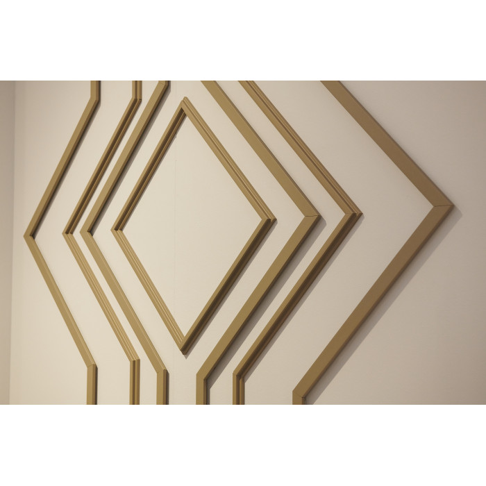 T40 WALLSTYL Modanatura per soffitto Polistirolo HD Noël & Marquet 30 x 20 x 2000 - 1 pezzo
