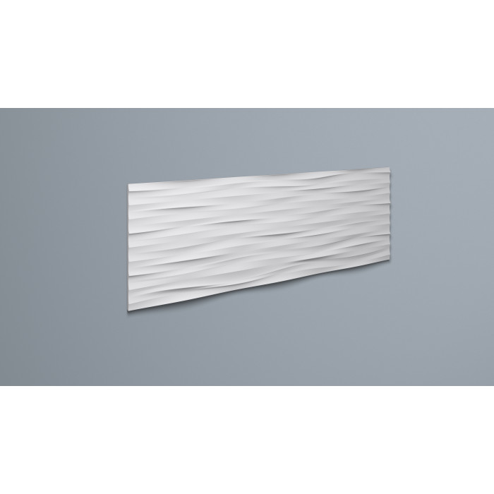 WAVE ARSTYL Pannello da parete Poliuretano Noël & Marquet 19 x 380 x 1135 - 1 pezzo