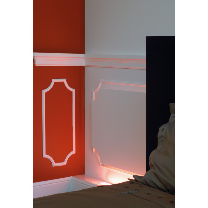 WL4 WALLSTYL Cornice portafoto in polistirolo HD Noël & Marquet 2000 x 40 x 100 - 1 pezzo