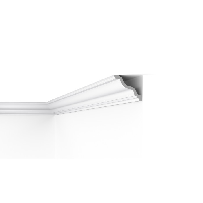 WT11 WALLSTYL - Moulure de plafond Polystyrène HD - Noël & Marquet - 106 x 126 x 2000 mm - 1 pièce