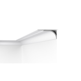 WT22 WALLSTYL - Moulure de plafond Polystyrène HD - Noël & Marquet - 100 x 225 x 2000 mm - 1 pièce