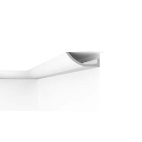 WT4 WALLSTYL - Moulures de plafond Polystyrène HD - Noël & Marquet - 70 x 180 x 2000 mm - 1 pièce