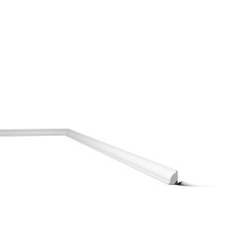 WT7 WALLSTYL - Moulure de plafond Polystyrène HD - Noël & Marquet - 16 x 22 x 2000 mm - 1 pièce