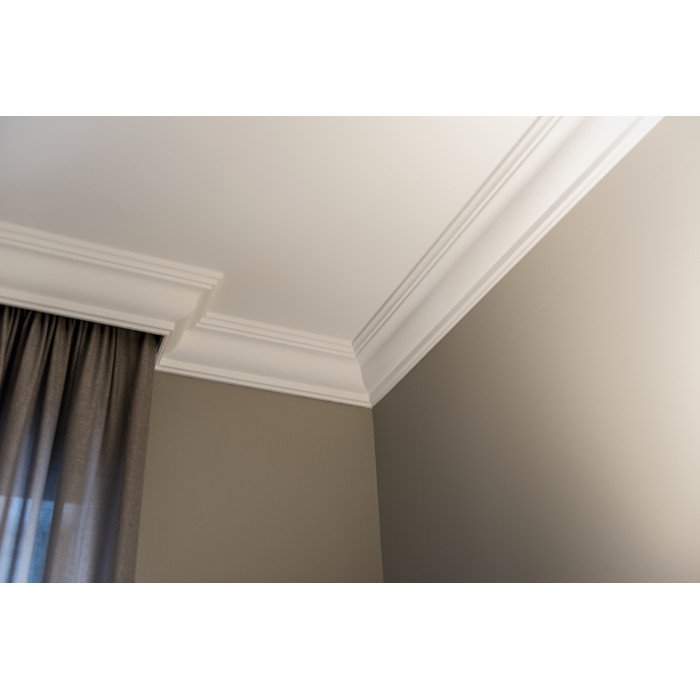 Z22 ARSTYL Ceiling molding Polyurethane Noël & Marquet 126 x 106 x 2000 - 1 piece
