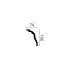 Z3 ARSTYL Cornice per soffitto Poliuretano Noël & Marquet 106 x 74 x 2000 - 1 pezzo