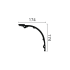 Z40 ARSTYL Cornice per soffitto Poliuretano Noël & Marquet 174 x 174 x 2000 - 1 pezzo