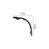Z42 ARSTYL Cornice per soffitto Poliuretano Noël & Marquet 174 x 174 x 2000 - 2 pezzi