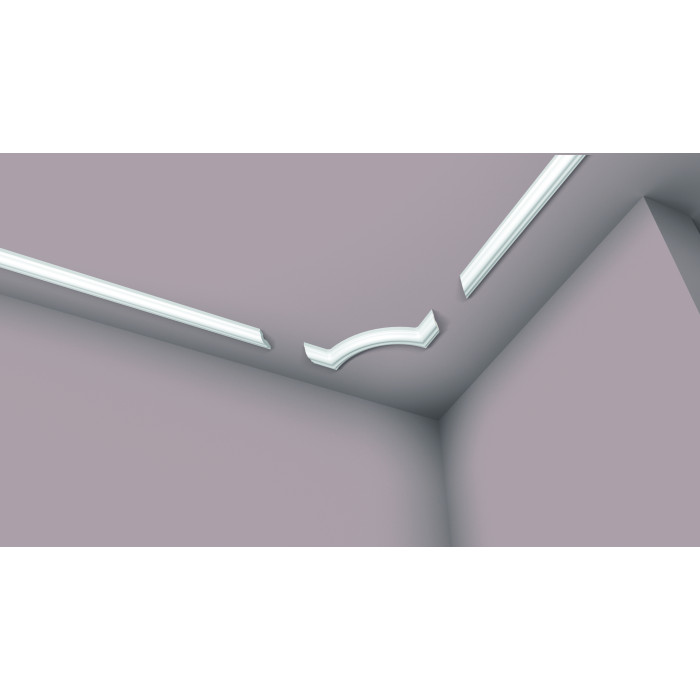 O16 NOMASTYL Polyurethane ceiling molding 20 x 160 x 160 - 1 Set (4 pcs.)