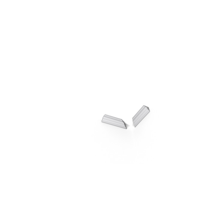 D7-INTERNAL-CORNERS DECOFLAIR Modanatura soffitto in polistirolo HD 40 x 45 x 2000 - 1 pezzo