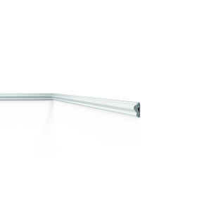 WL12 WALLSTYL Binario per quadri in polistirene HD Noël & Marquet 25 x 11 x 2000 - 1 pezzo
