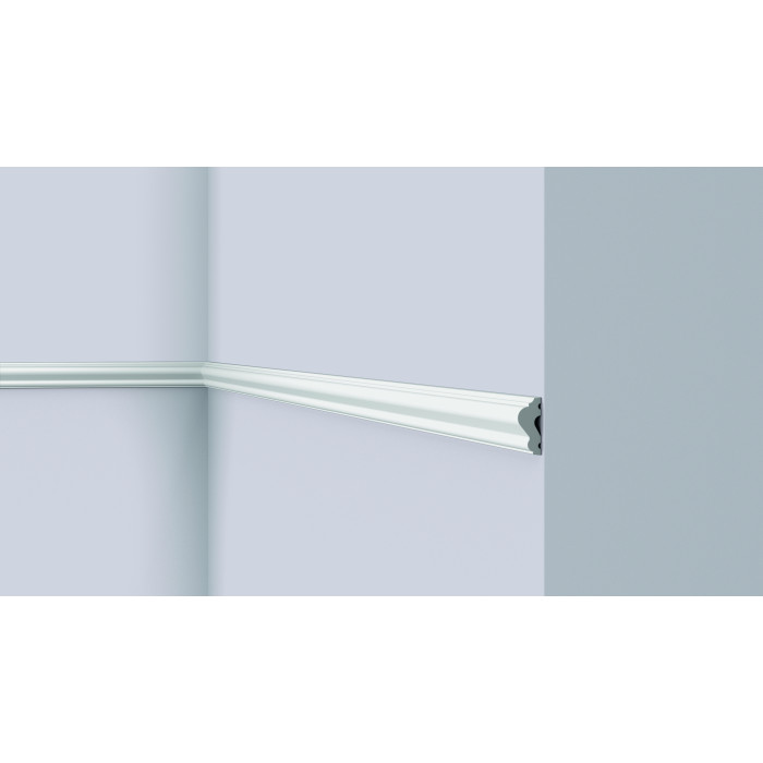 WL12 WALLSTYL Binario per quadri in polistirene HD Noël & Marquet 25 x 11 x 2000 - 1 pezzo