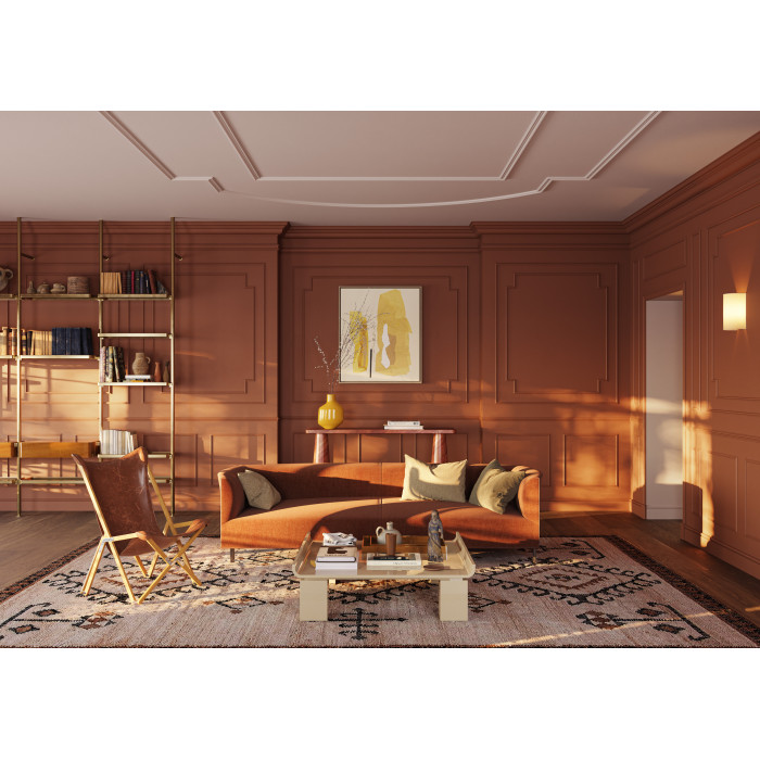 WL12 WALLSTYL Binario per quadri in polistirene HD Noël & Marquet 25 x 11 x 2000 - 1 pezzo