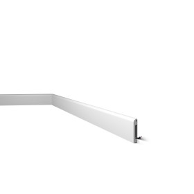 FL12 WALLSTYL Plinthes Polystyrène HD Noël & Marquet 80 x 13 x 2000 - 1 pièce
