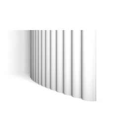 CANELE-XL-FLEX ARSTYL Polyurethane wall panel Noël & Marquet 24 x 295 x 2000 - 1 piece