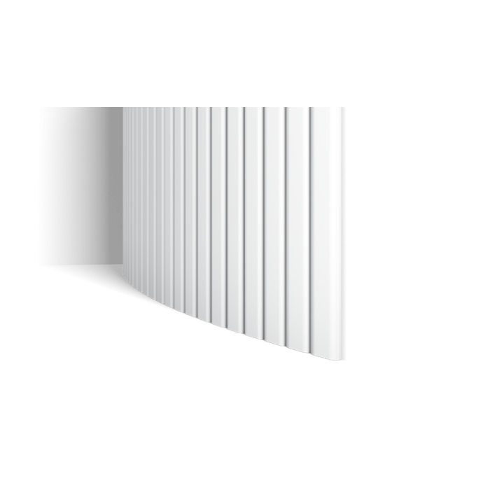 CANELE-L-FLEX ARSTYL Panneau mural Polyuréthane Noël & Marquet 14,5 x 295 x 1980 - 1 pièce