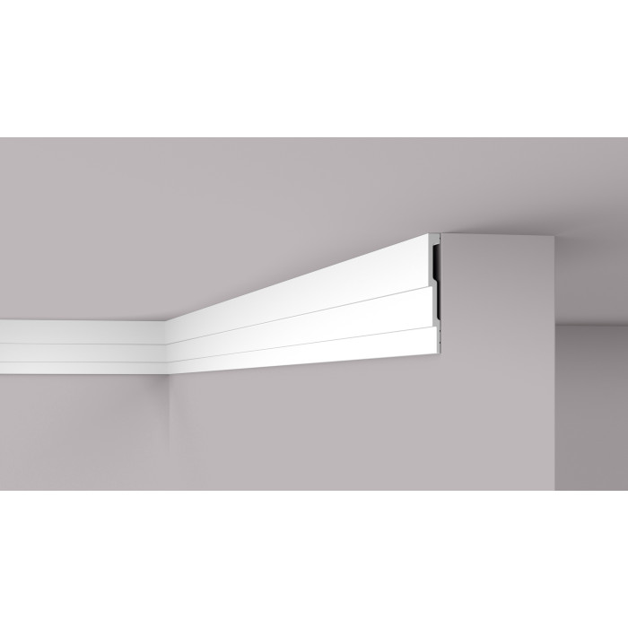 FT18 WALLSTYL HD Polystyrene Skirting Noël & Marquet 180 x 20 x 2000 - 1 piece